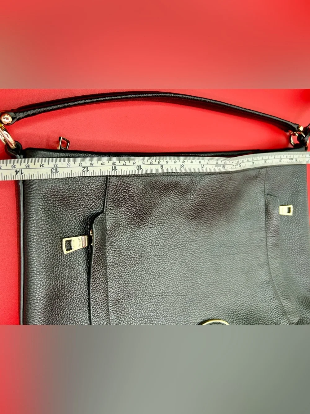 COACH Scout Hobo - Black Pebble Leather.